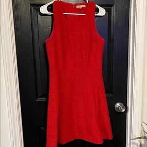 Banana Republic Vibrant Red Mini Dress business dressy